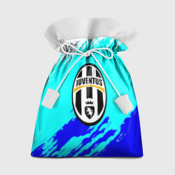 Подарочный мешок Ювентус краски штрихи текстура