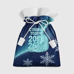 Подарочный мешок С новым годом 2026 - лошадь