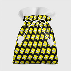 Мешок для подарков Барт Симпсон: узор, цвет: 3D-принт
