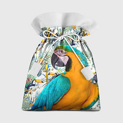 Подарочный мешок Летний попугай