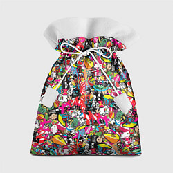 Мешок для подарков Стикербомбинг, цвет: 3D-принт
