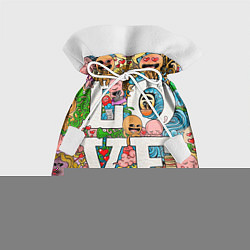 Мешок для подарков Стикербомбинг, цвет: 3D-принт