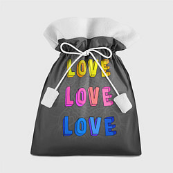 Подарочный мешок Love Love Love