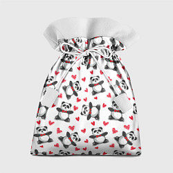 Мешок для подарков Любимые панды, цвет: 3D-принт