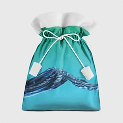 Мешок для подарков Зеленая вода, цвет: 3D-принт