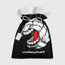 Мешок для подарков Волейбол 25, цвет: 3D-принт