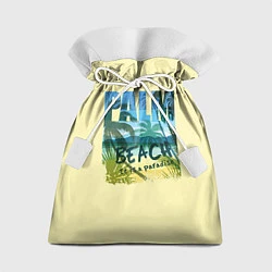 Мешок для подарков Beach it is a Paradise, цвет: 3D-принт