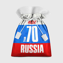 Мешок для подарков Russia: from 70, цвет: 3D-принт