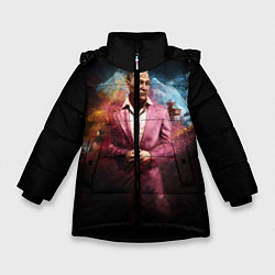 Куртка зимняя для девочки Far Cry 4: Spray, цвет: 3D-черный