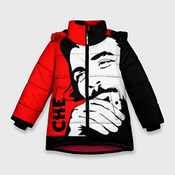 Зимняя куртка для девочки Че Гевара