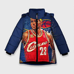 Зимняя куртка для девочки LeBron 23: Cleveland