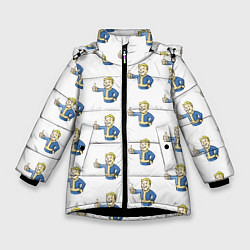 Зимняя куртка для девочки Fallout Pattern