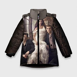Куртка зимняя для девочки Vampire Queen, цвет: 3D-черный