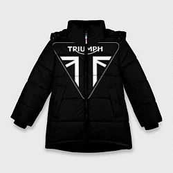 Куртка зимняя для девочки Triumph 4, цвет: 3D-черный