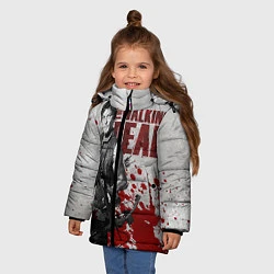 Куртка зимняя для девочки Walking Dead: Deryl Dixon, цвет: 3D-черный — фото 2