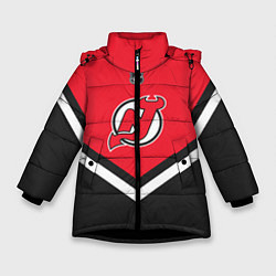 Зимняя куртка для девочки NHL: New Jersey Devils