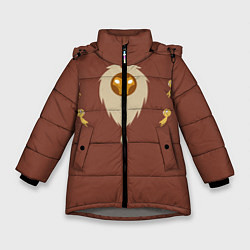 Куртка зимняя для девочки Keeper, цвет: 3D-светло-серый