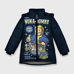 Зимняя куртка для девочки Nuka Bombs