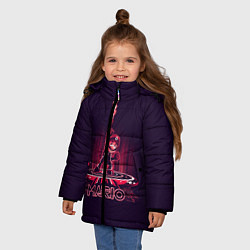 Куртка зимняя для девочки Mario Tron, цвет: 3D-черный — фото 2