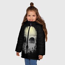 Куртка зимняя для девочки Мертвый туман, цвет: 3D-красный — фото 2