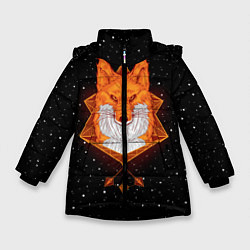 Зимняя куртка для девочки Огненный лис