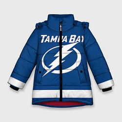 Куртка зимняя для девочки Tampa Bay: Nesterov, цвет: 3D-красный
