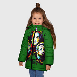 Куртка зимняя для девочки Green Day: Trio, цвет: 3D-черный — фото 2