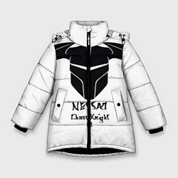 Куртка зимняя для девочки Nessaj: Chaos Knight, цвет: 3D-черный