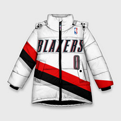 Зимняя куртка для девочки Portland Trail Blazers 0