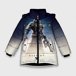Куртка зимняя для девочки Destiny: Warlock, цвет: 3D-черный