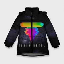 Куртка зимняя для девочки Tokio Hotel: New Symbol, цвет: 3D-светло-серый
