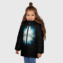 Куртка зимняя для девочки Evanescence Explode, цвет: 3D-черный — фото 2