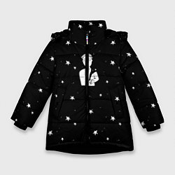 Зимняя куртка для девочки Чай Космос