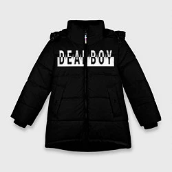 Куртка зимняя для девочки DeadBoy, цвет: 3D-черный