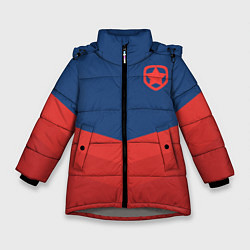 Куртка зимняя для девочки Gambit eSports, цвет: 3D-светло-серый