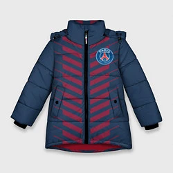 Куртка зимняя для девочки FC PSG: Creative, цвет: 3D-красный