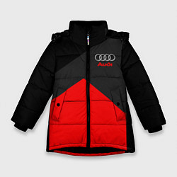 Зимняя куртка для девочки Audi: Red Sport