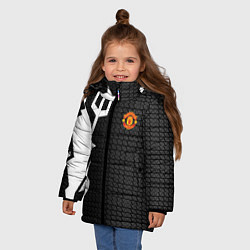 Куртка зимняя для девочки FCMU SPORT, цвет: 3D-черный — фото 2