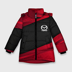 Куртка зимняя для девочки Mazda: Red Sport, цвет: 3D-красный