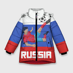 Зимняя куртка для девочки Russia Footballer