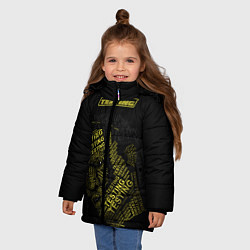 Куртка зимняя для девочки ASAP Rocky: Testing, цвет: 3D-черный — фото 2