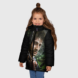 Куртка зимняя для девочки Far Cry 3: Jungle Soldier, цвет: 3D-светло-серый — фото 2