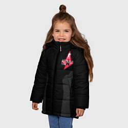 Куртка зимняя для девочки ASTRALIS: THE FORM, цвет: 3D-красный — фото 2