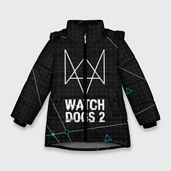 Зимняя куртка для девочки Watch Dogs 2: Tech Geometry