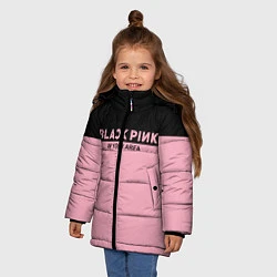 Куртка зимняя для девочки Black Pink: In Your Area, цвет: 3D-светло-серый — фото 2