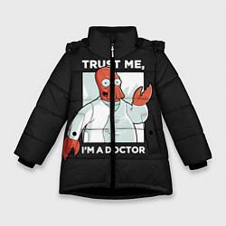 Зимняя куртка для девочки Zoidberg: Trust Me