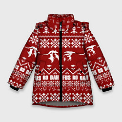 Куртка зимняя для девочки Winter TES, цвет: 3D-светло-серый