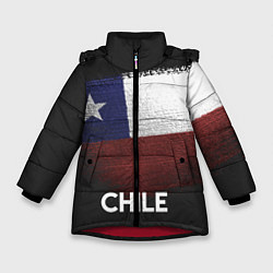 Куртка зимняя для девочки Chile Style, цвет: 3D-красный