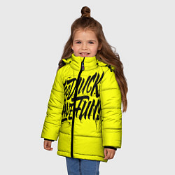 Куртка зимняя для девочки GL HF, цвет: 3D-светло-серый — фото 2