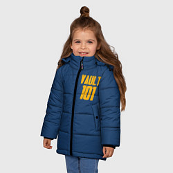 Куртка зимняя для девочки VAULT 101, цвет: 3D-красный — фото 2